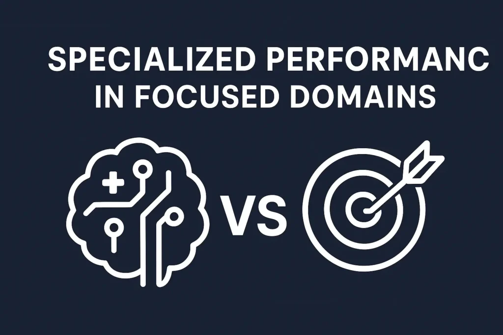 Specialized Performance in Focused Domains