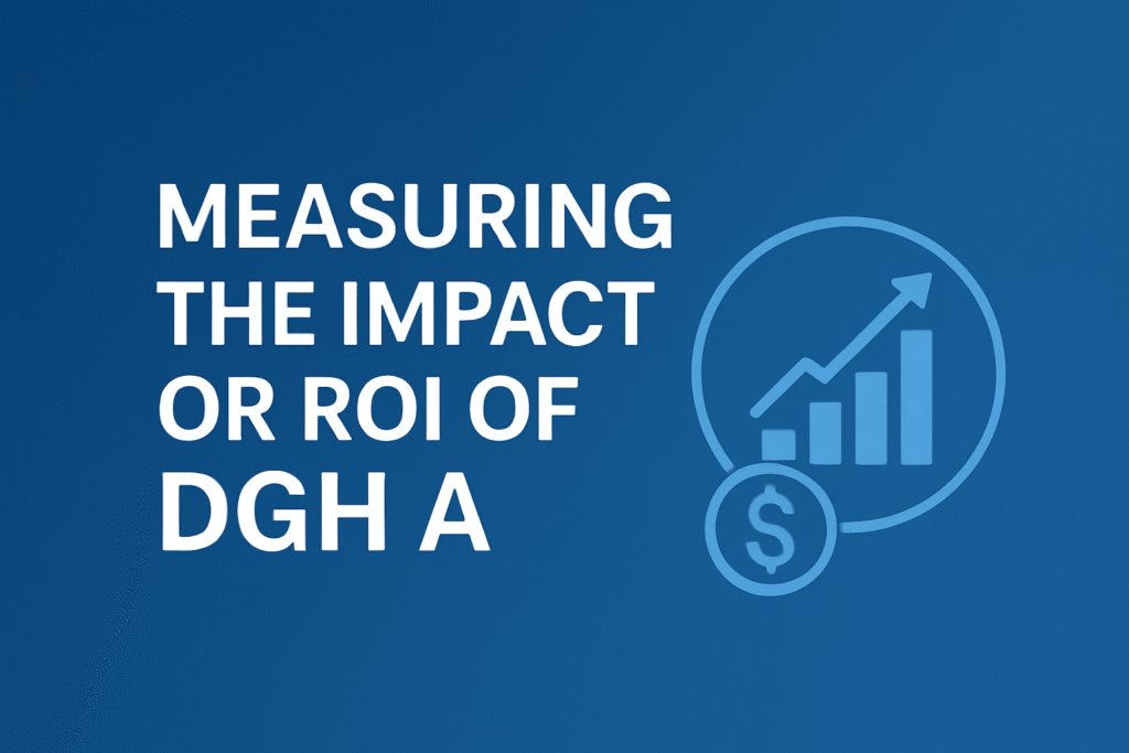 Measuring the Impact or ROI of DGH A