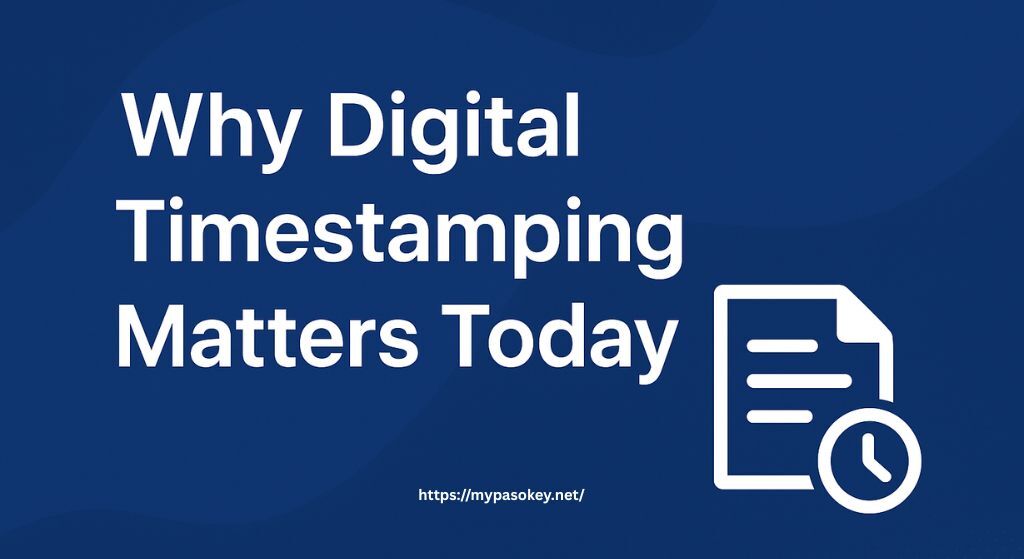 Why Digital Timestamping Matters Today