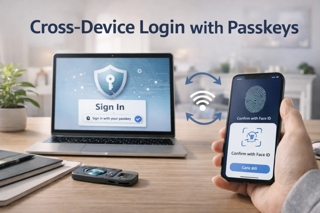 Cross-Device Login with Passkeys