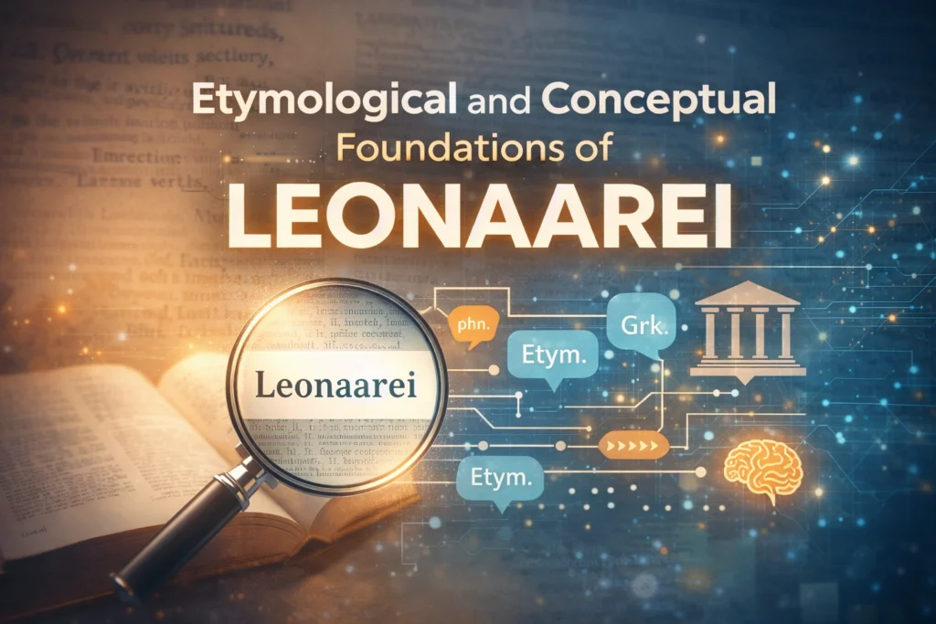Etymological and Conceptual Foundations of Leonaarei