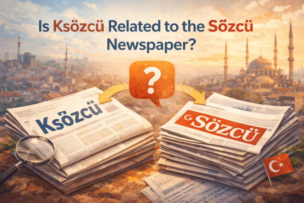 Is Ksözcü Related to the Sözcü Newspaper?