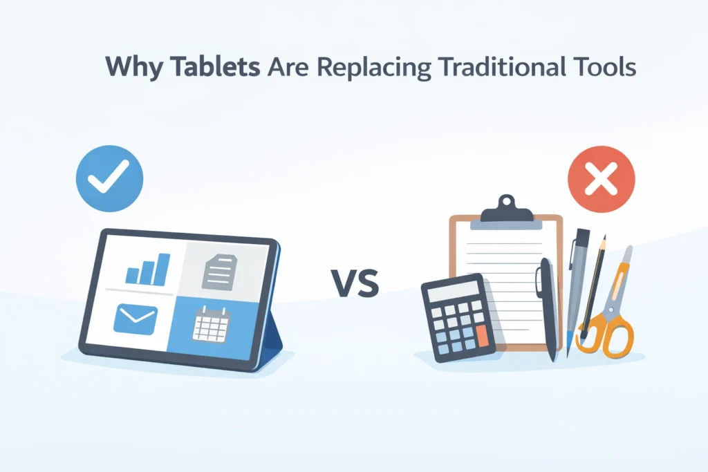 Why Tablets Are Replacing Traditional Tools