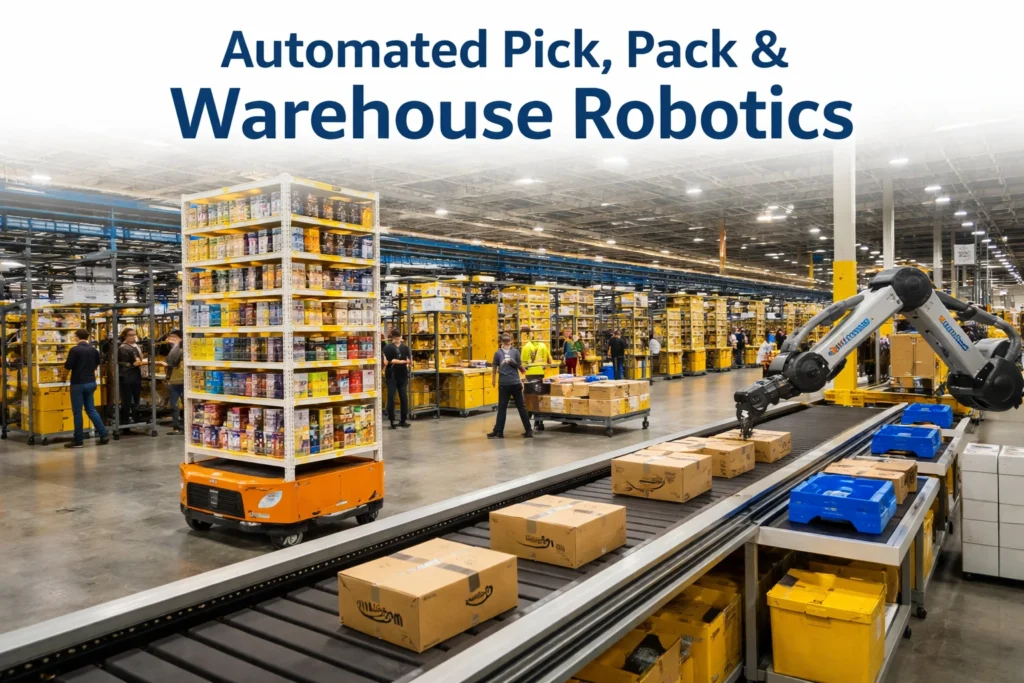 Automated Pick, Pack & Warehouse Robotics