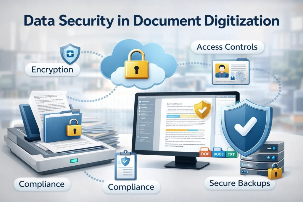 Data Security in Document Digitization