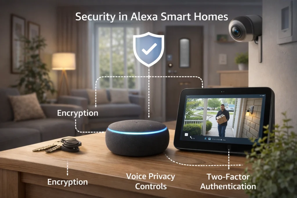 Security in Alexa Smart Homes