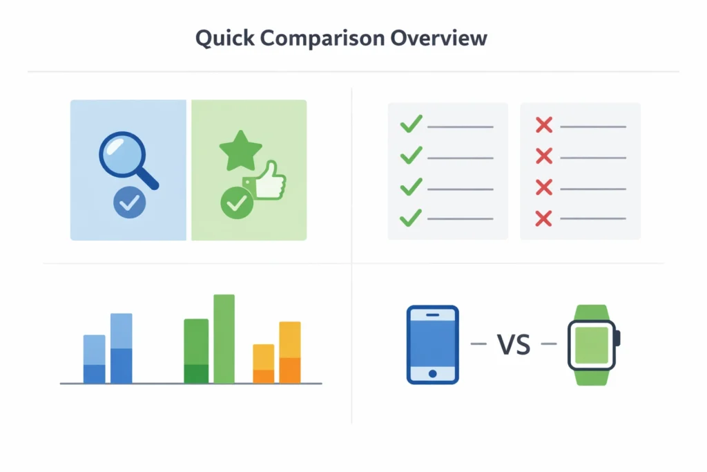 Quick Comparison Overview