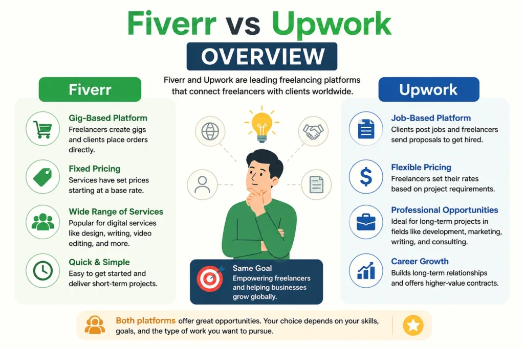Fiverr vs Upwork Overview