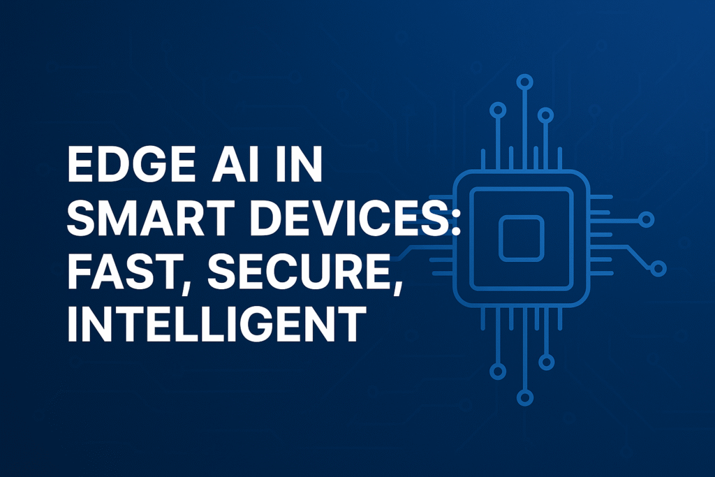 Edge AI in Smart Devices: Fast, Secure, Intelligent