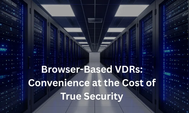Browser-Based VDRs: Convenience at the Cost of True Security
