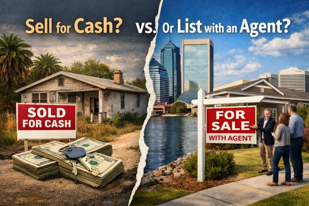 Cash Offer or Realtor? How to Sell Your Jacksonville Home Smartly