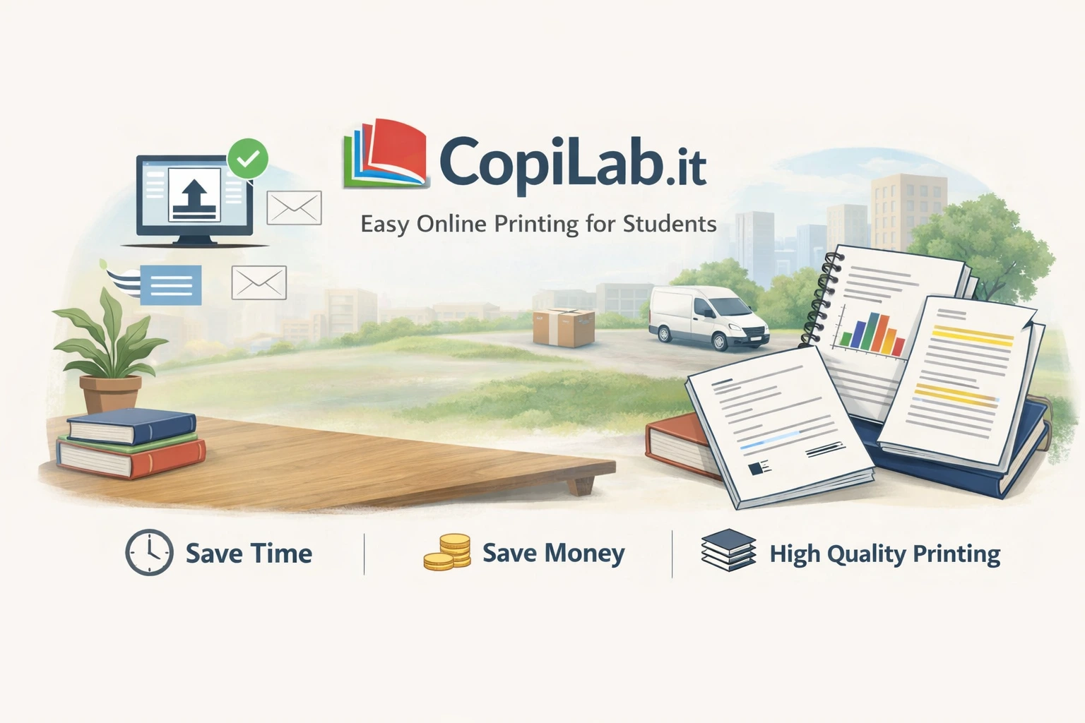 What is CopiLab, and how does it simplify student printing