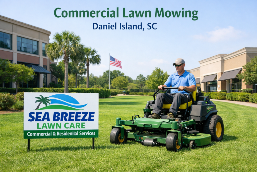 Sea Breeze Lawn Care: Professional Commercial Lawn Mowing in Daniel Island, SC