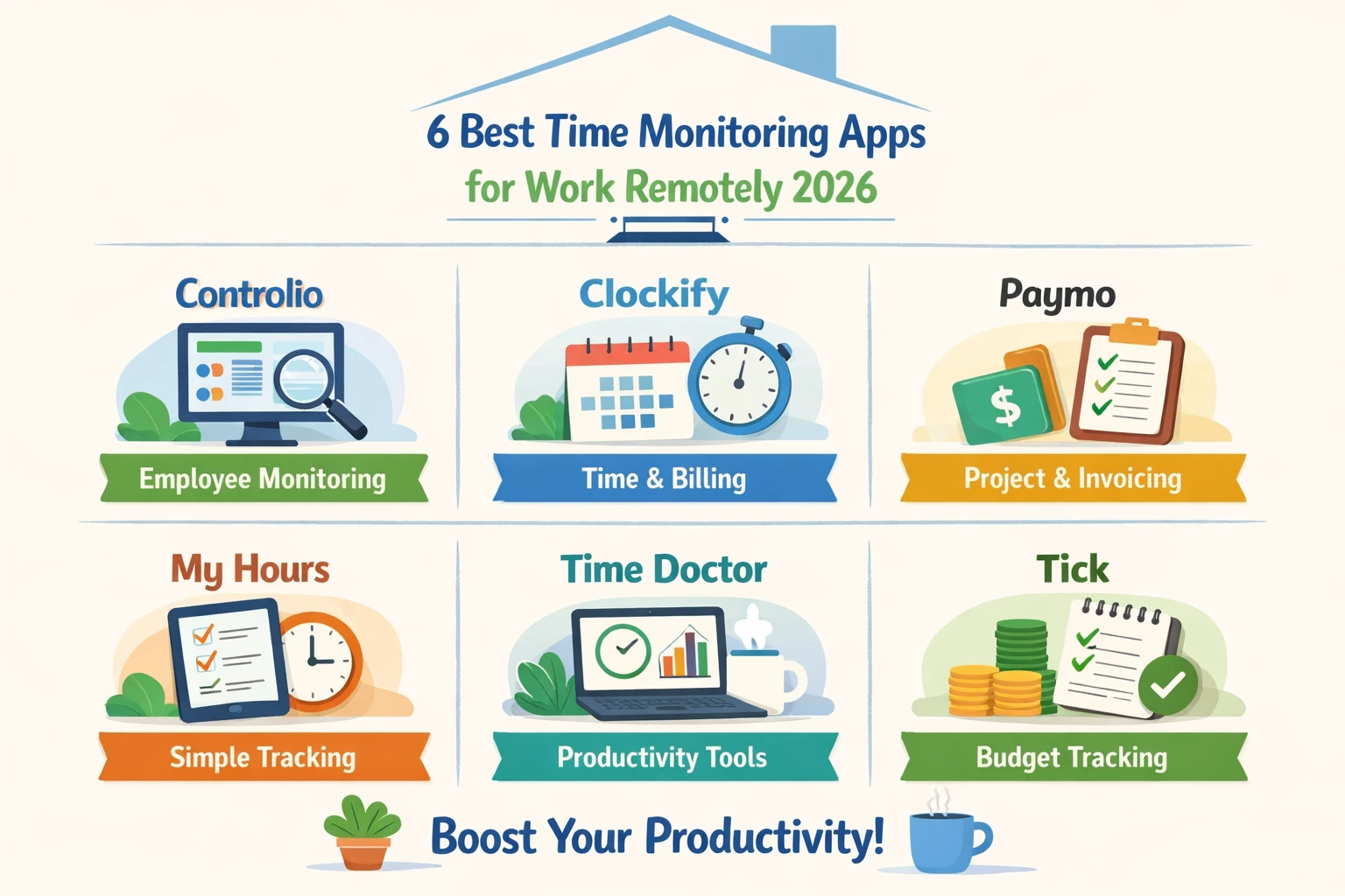6 Best Time Monitoring Apps for Work Remotely 2026